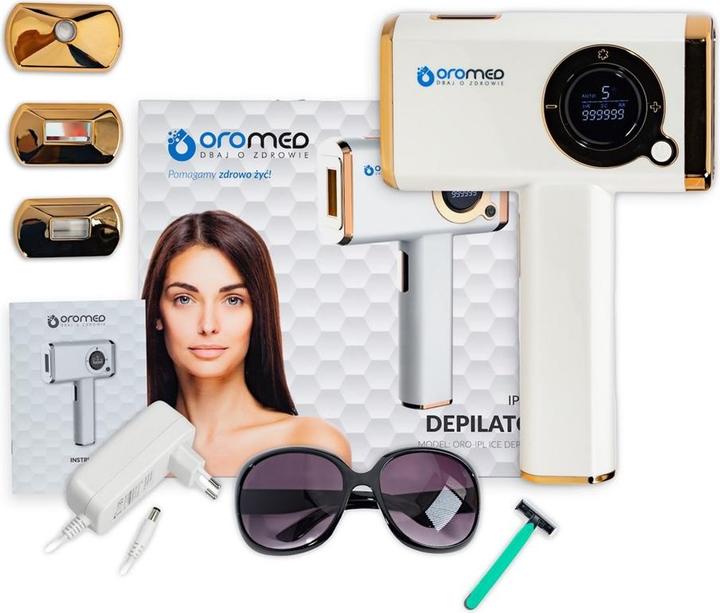 Actual product image Oromed Depilator laserowy do włosów i ciała ORO-IPL ICE