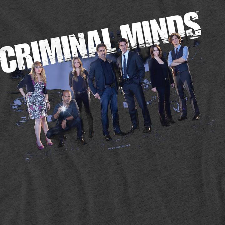 Immagine prodotto Criminal Minds Season 10 Maglietta Cast Adulto Unisex (L)
