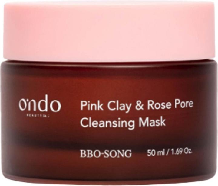 Produktbild Ondo pink clay & rose pore cleansing mask bbo-song (50 ml)