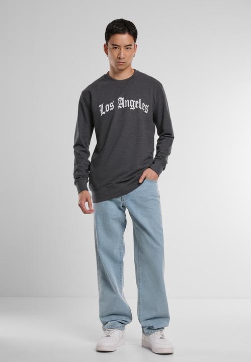 Actual product image Mister Tee Los Angeles Wording Crewneck - 66663 (XL)