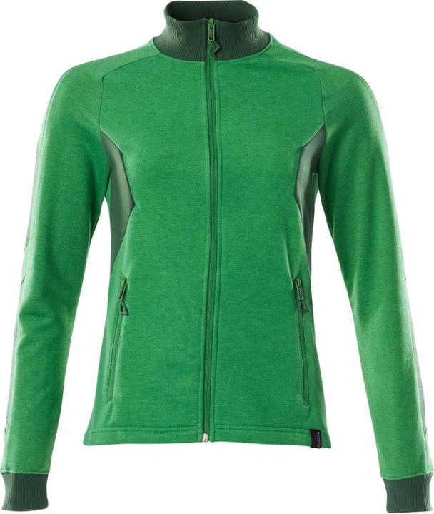 Produktbild Mascot Zip-Damensweatshirt Accelerate grasgrün/grün Gr. 2XL (XXL)