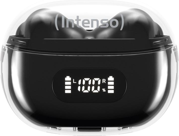 Image du produit Intenso Buds / Earphone Plus T310AE Noir (ANC, 25 h, Sans fil)