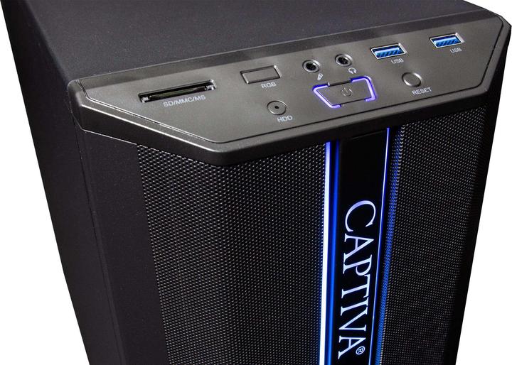 Image du produit Captiva Power Starter R69-319 Ryzen 5 Radeon Graphics (AMD Ryzen 5 5600G, 16 Go, 1000 Go, AMD Radeon Graphics)