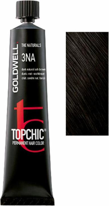 Actual product image Goldwell Topchic (3NA Dark Natural Ash Brown)