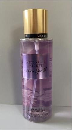 Actual product image Victoria's Secret LOVE SPELL Fragrance Body Mist 8.4floz /250ml (Body mist, 250 ml)