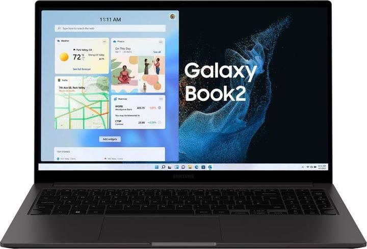 Actual product image Samsung Galaxy Book2 (15.60", Intel Core i5-1235U, 16 GB, 512 GB, DE)