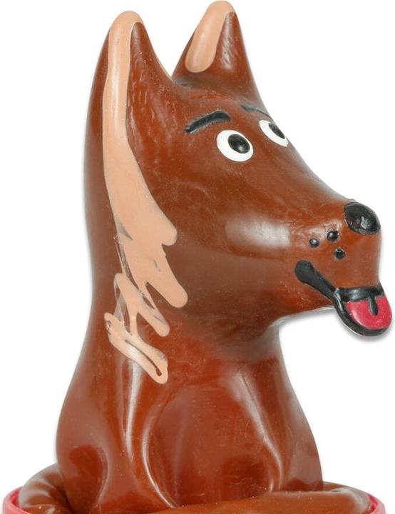 Produktbild Condomerie Scherzkondom Hund Braun Handbemalt aus Latex (1 Stk.)