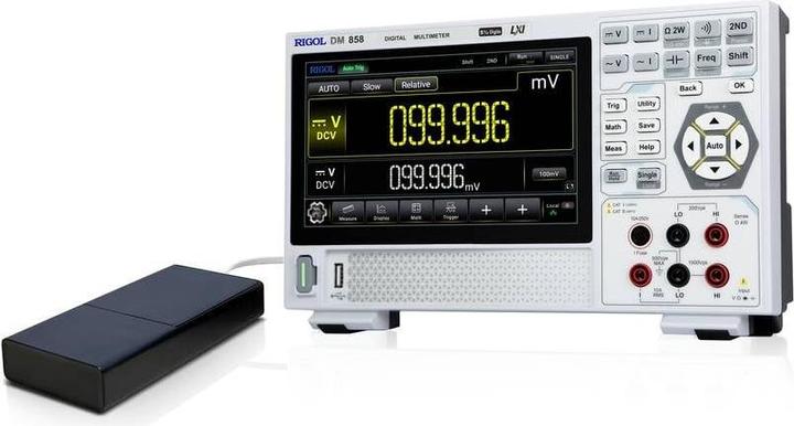 Produktbild Rigol DM858 Tisch-Multimeter digital CAT I 1000 V, CAT II 300V Anzeige (Counts): 500000 (CAT I 1000V, CAT II 300V)