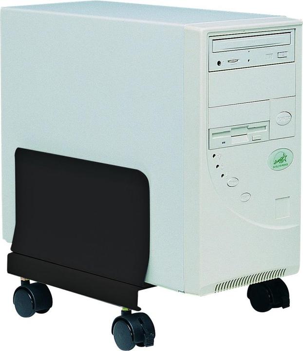 Techly Systemschrankhalterung - Schwarz