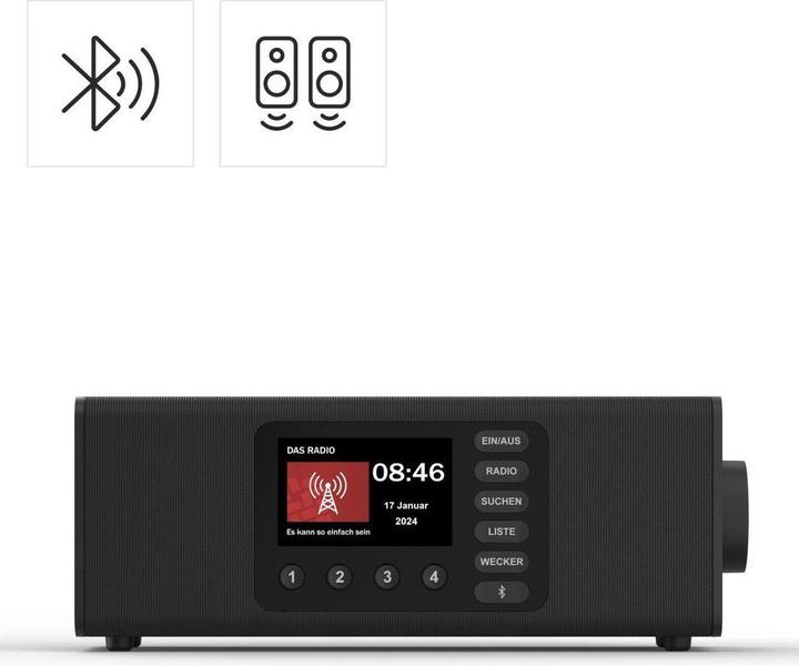 Actual product image Hama DR2002BT (DAB, DAB+, FM, Bluetooth)