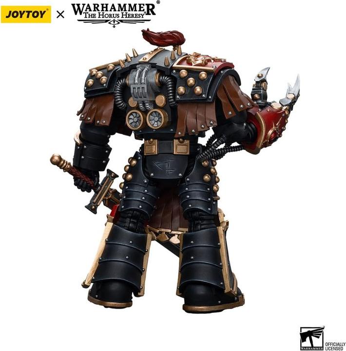 Actual product image Joy Toy Warhammer The Horus Heresy Action Figure 1/18 Sons of Horus Ezekyle Abaddon First Captain of the