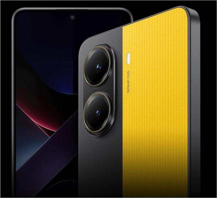 Actual product image Xiaomi Poco X7 Pro (512 GB, Yellow, 6.67", Dual SIM, 50 Mpx, 5G)