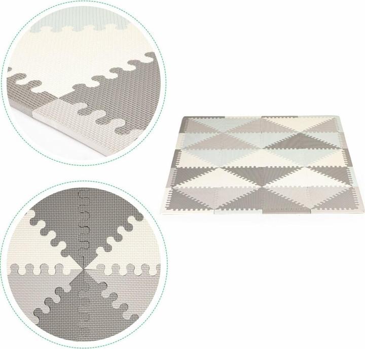 Actual product image EcoToys Foam puzzle triangles with edges