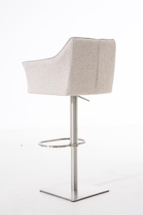 Actual product image CLP Barstool Damaso E Fabric, ivory