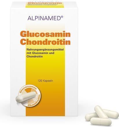 Actual product image Alpinamed Glucosamine Chondroitin (120 Piece, Capsules, 120 g)