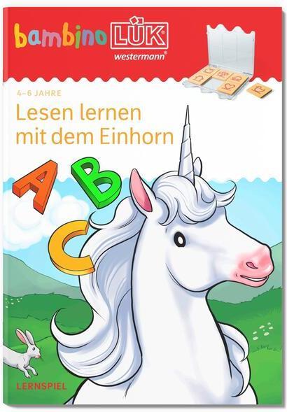 bambinoLÜK Lesen lernen mit dem Einhorn (German, Antonia Gwiasda, Natascha Osadtschij-Römer, 2022)