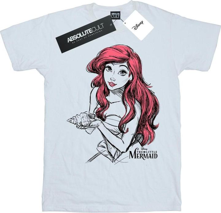 Produktbild Disney Ariel Shell Sketch TShirt (4XL)