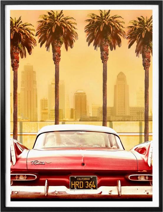 Produktbild Trenddeko Oldtimer in Los Angeles (40 x 50 cm)