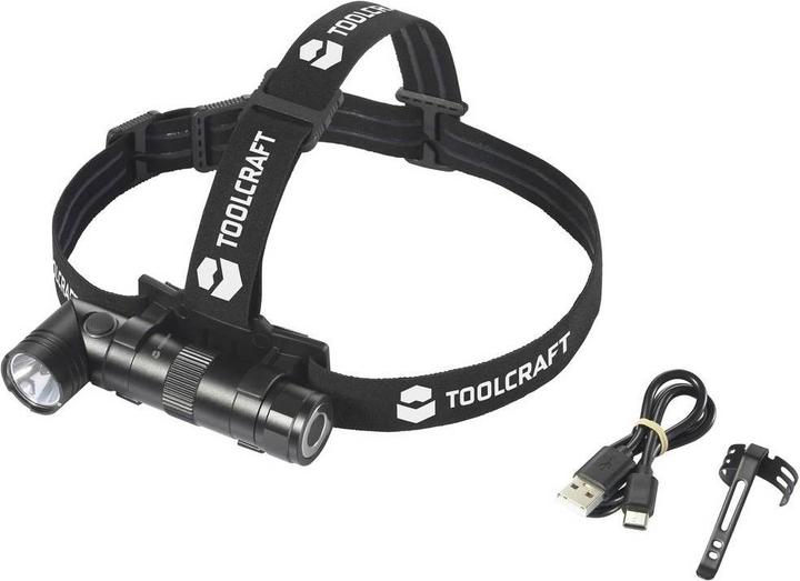 Image du produit Toolcraft TO-7838469 Lampe frontale à LED SMD alimentée par batterie 2000 lm 200 h TO-78384 (2000 lm)