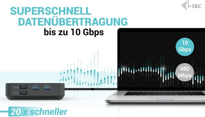 Produktbild i-tec USB-C Hub (USB-C, 12 Ports)