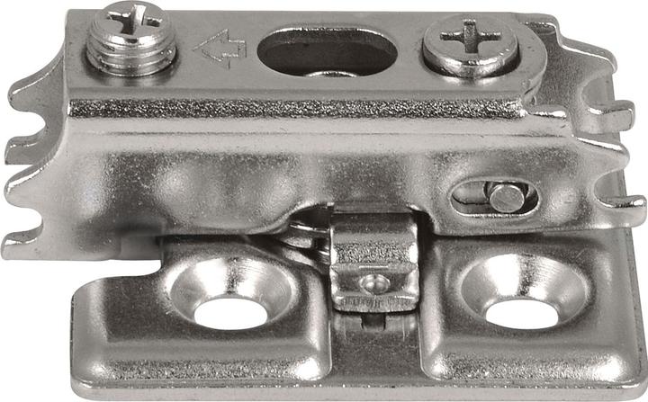 Actual product image Werkstarck Cross mounting plates for heavy duty pot hinge