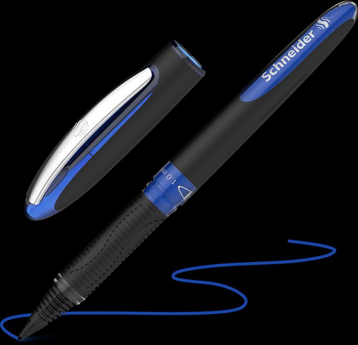 Produktbild Schneider One Sign Tintenroller schwarz 1,0 mm, Schreibfarbe: blau (Blau, 1 x)