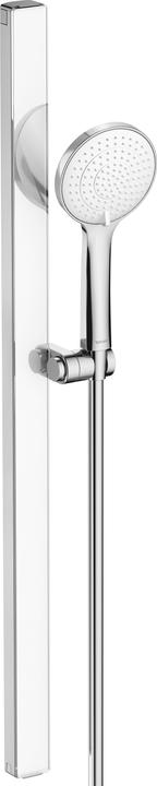 Duravit Showers and accessories Shower set 800, 3jet chrome, high-gloss white (3 Beam types)