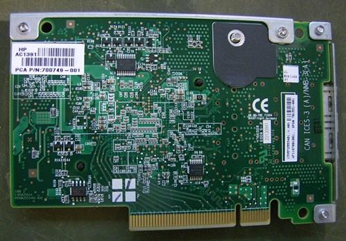 Actual product image HPE 700751-B21 FlexFabric 10Gb 2-port 534FLR-SFP+ Adapter (PCI-E x8)