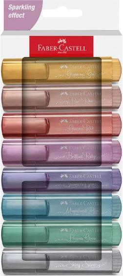 Actual product image Faber-Castell Textmarker 46 Metallic (Multicoloured, 5 mm, 8 x)