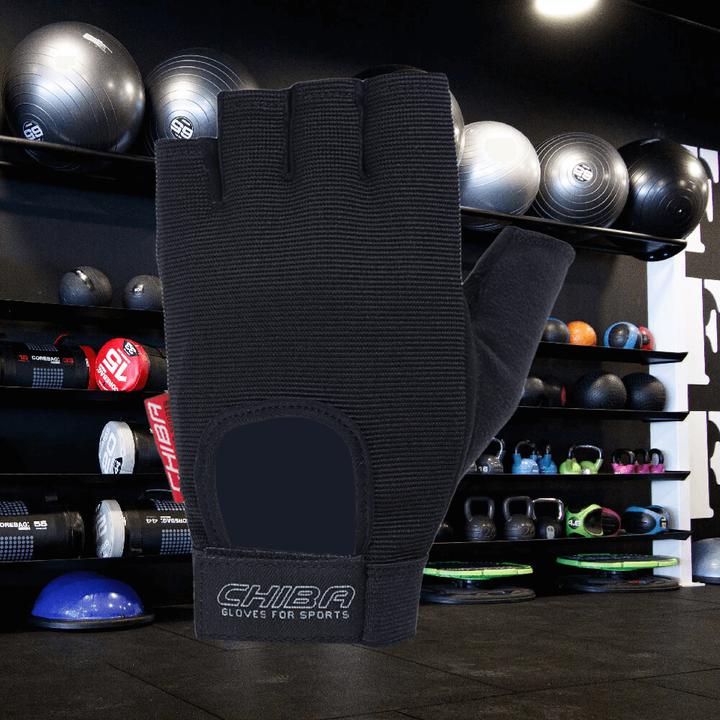 Image du produit Chiba Gant de fitness FIT Allround, noir S (S)