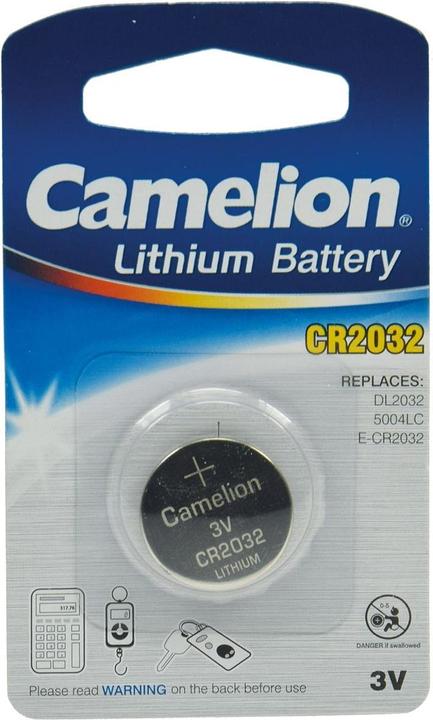 Produktbild Camelion CR2032 Lithium 3V (1 Stk., CR2032, 220 mAh)