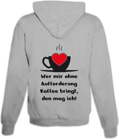 Immagine prodotto Schwesternuhr Felpa con cappuccio Coffee Call Unisex (XXL)