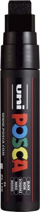 Image du produit Posca Marqueur PC-17K Pointe rectangulaire (Noir, 15 mm, 1 x)