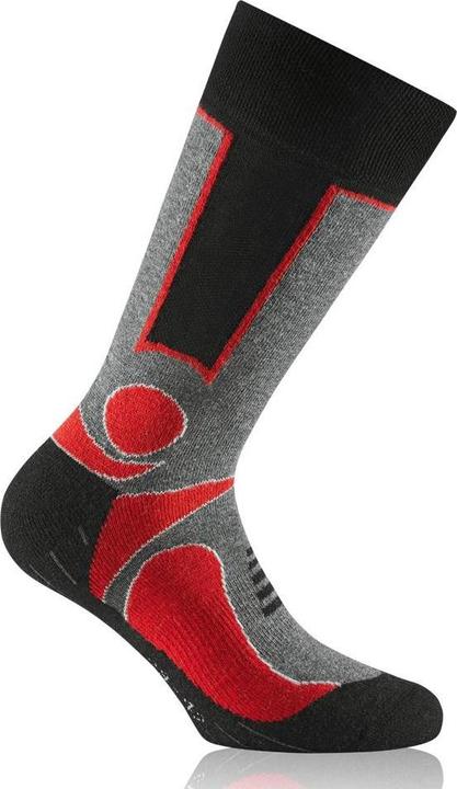 Produktbild Rohner Socken Trekking Rot/Schwarz 2er-Pack (43 - 46)