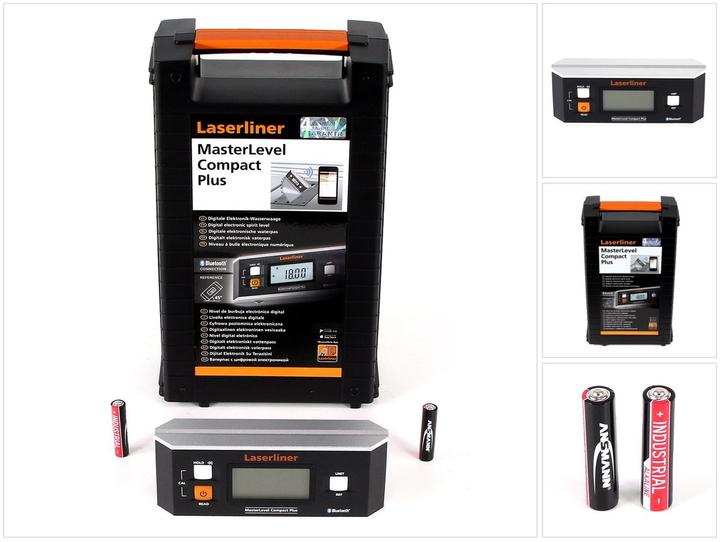 Image du produit Laserliner Niveau à bulle électronique numérique au format compact interface ooth (3 cm)