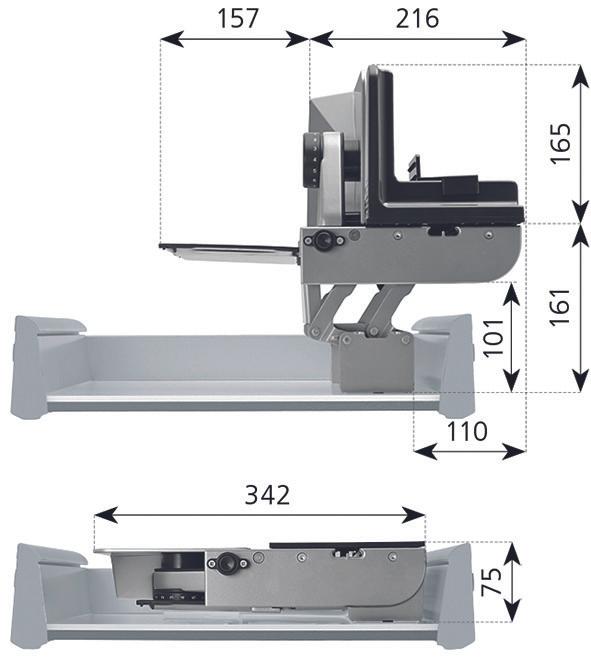 Image du produit Dr. Ritter Trancheuse universelle encastrable AES 72 SR