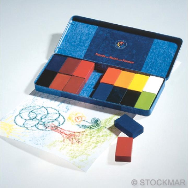 Image du produit Stockmar Bloc de coloration en cire (Multicolore, 16 x)