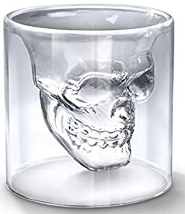 Produktbild Winkee Skull Shot Glasses - 25ml, Set of 4 (0.25 dl, 4 x)