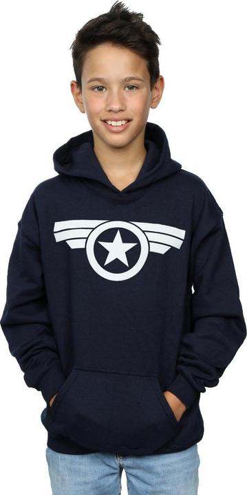 Produktbild Kapitän Amerika Super Soldat Kapuzenpulli Jungen (128)
