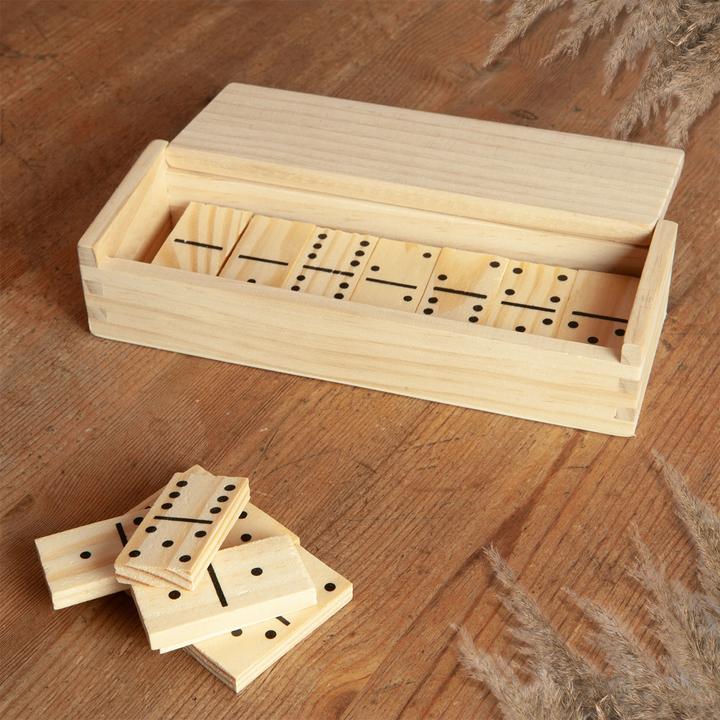 Actual product image Lifetime Games Empty wooden domino (Multilingual)