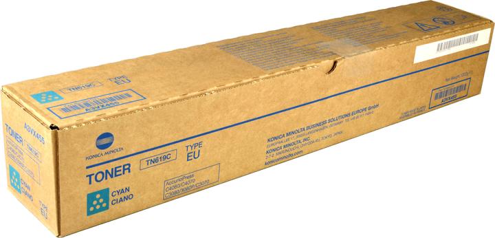 Actual product image Konica Minolta A3VX455 TN-619C cyan (C)