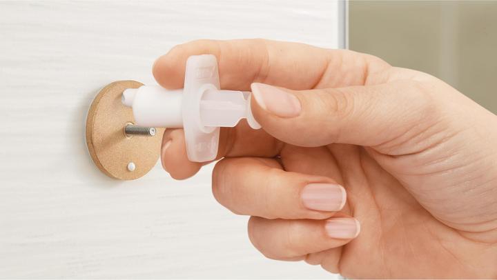 Image du produit tesa DRAAD Panier de douche avec solution adhésive sans perçage