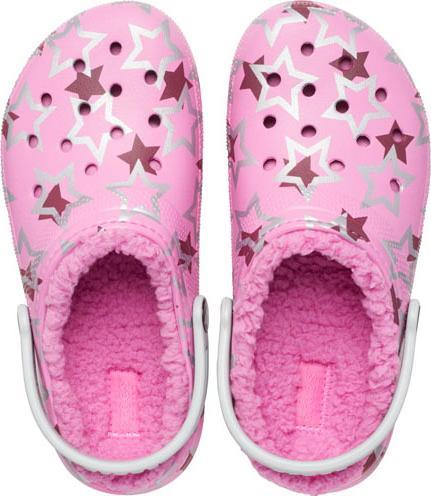 Actual product image Crocs K's Classic Lined Disco Clog (32)