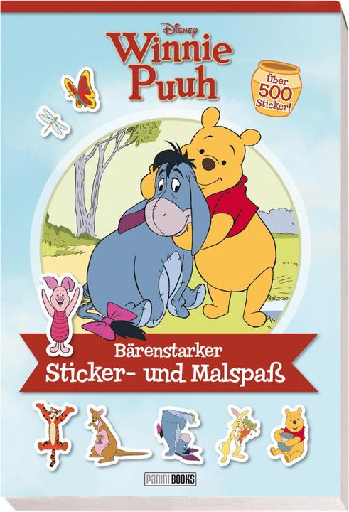 Image du produit Panini Disney Winnie l'ourson : des autocollants et des coloriages très amusants