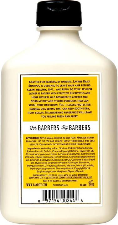 Image du produit Layrite Shampooing quotidien 300ml (300 ml, Shampoing liquide)