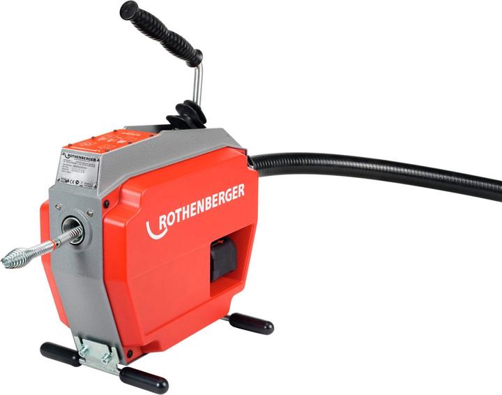 Actual product image Rothenberger Akumuliatorinė vamzdžių valymo mašina R600 VarioClean su priedais (Rechargeable battery operated)