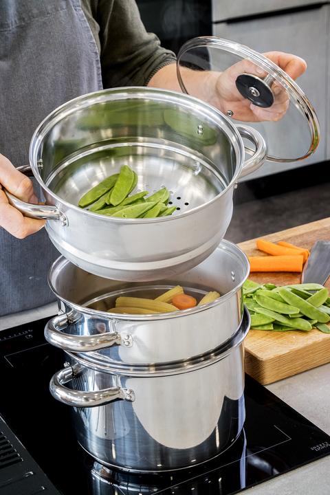 Produktbild Kitchen Craft Dampfgarer (Dampfkochtopf, Edelstahl)