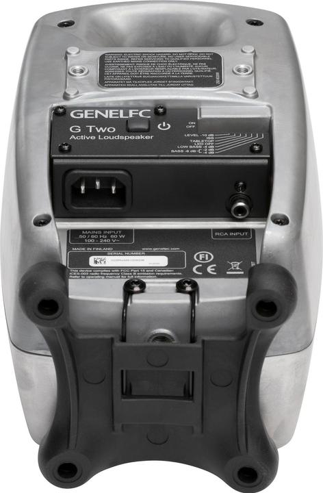 Immagine prodotto Genelec Studio Monitor G Two - 50 Watt, alluminio grezzo (Attivo, 1 pz.)