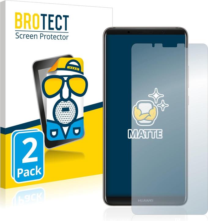 Image du produit BROTECT Film de protection antireflet Protection d'écran mat (2 pièce(s), Mate 10 Pro)