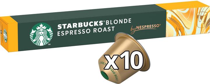 Immagine prodotto Starbucks Blonde Espresso Roast by Nespresso Blonde Roast (10 x Porta.)